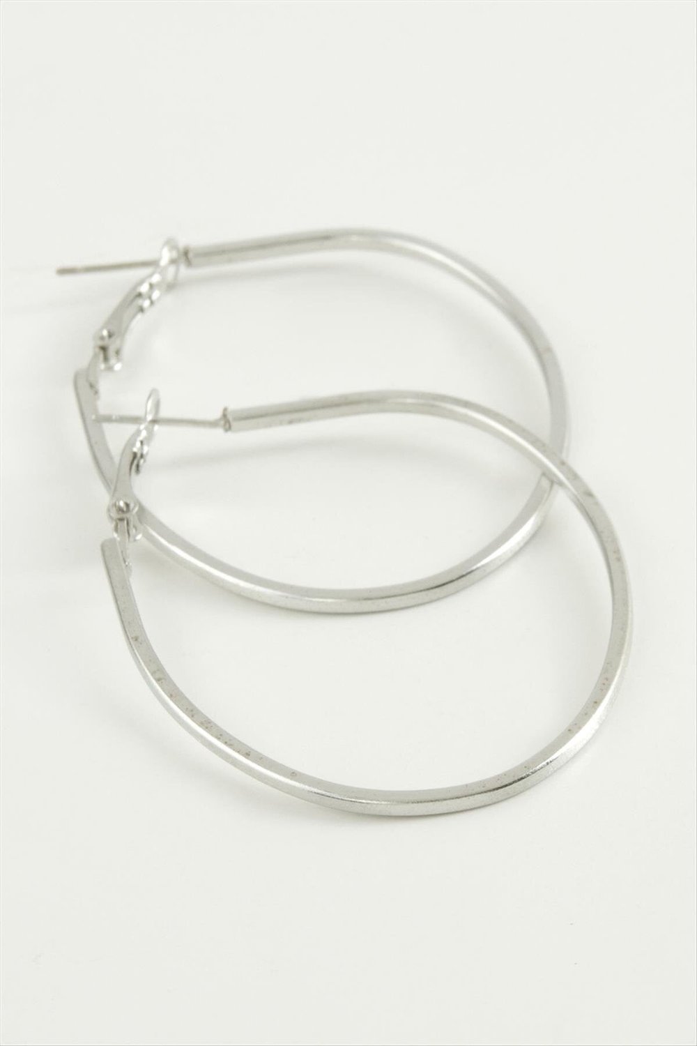 Oval Halka Küpe 5 cm