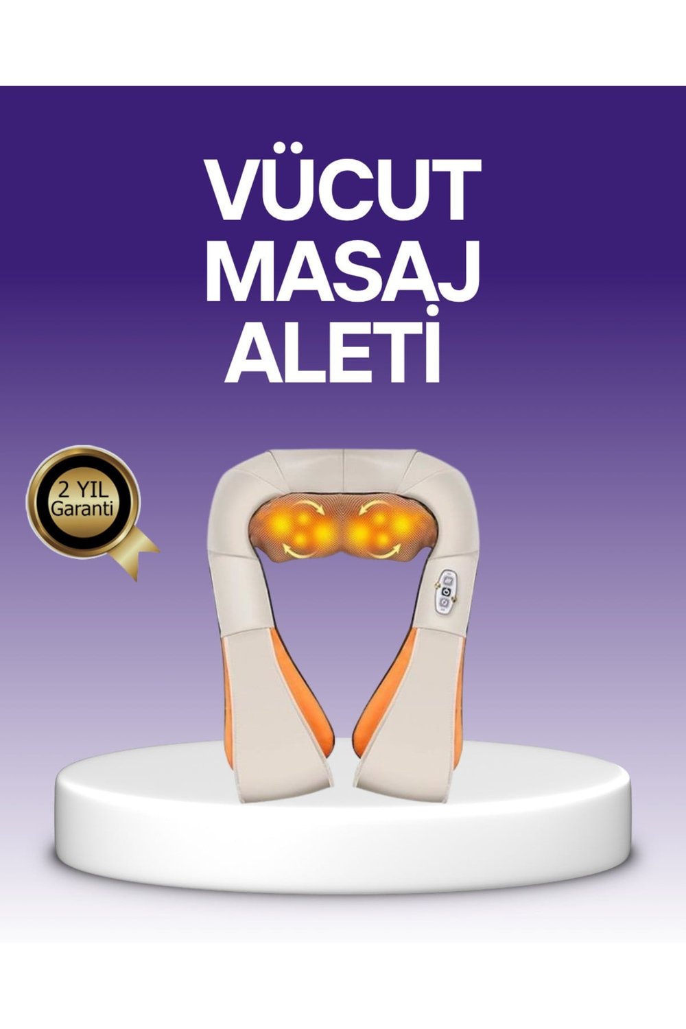 Ovmalı Boyun ve Sırt Masaj Cihazı
