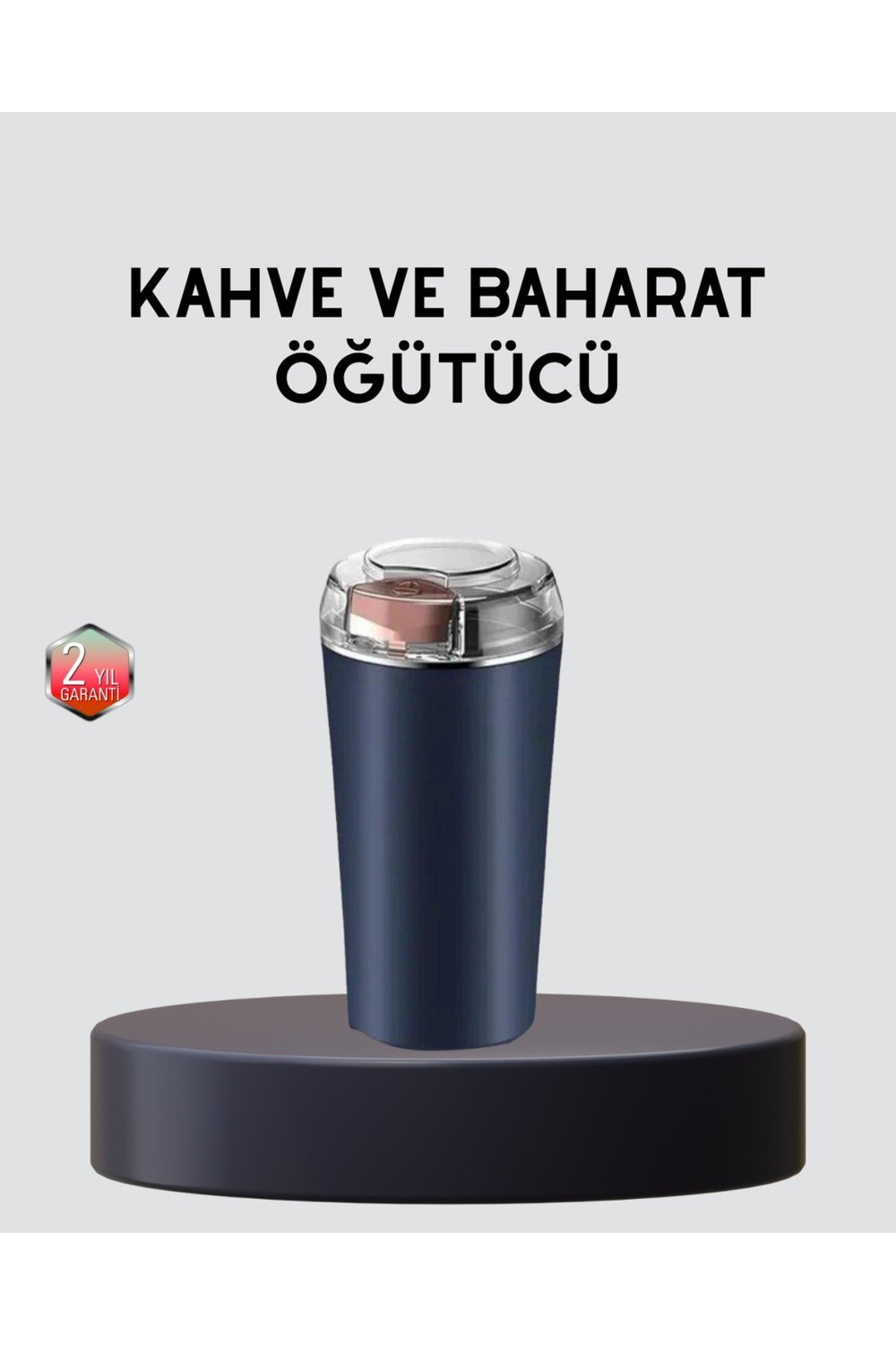Paslanmaz Çelik Otomatik Öğütücü Kolay Temizlenebilir Yedek Bıçaklı
