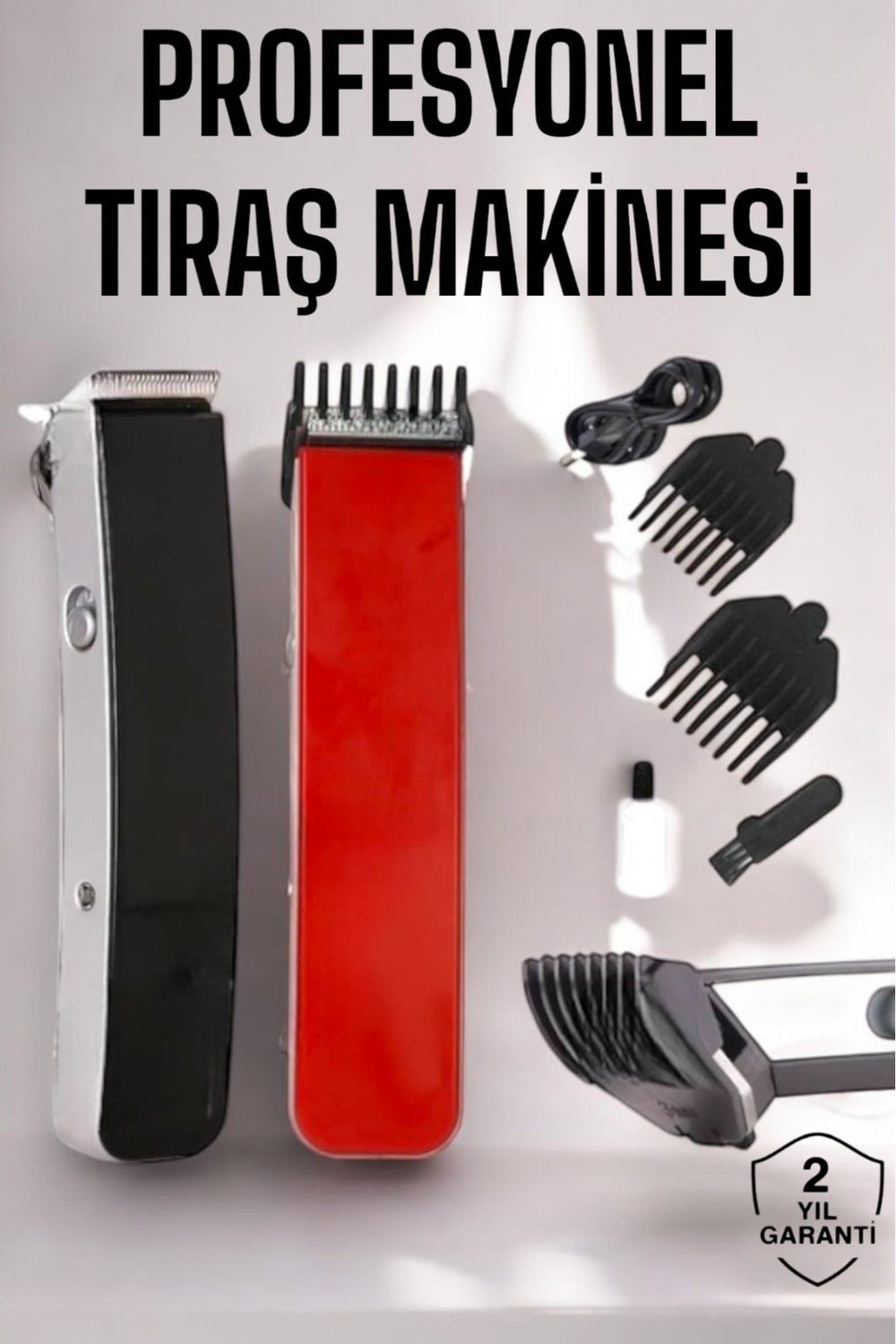 Paslanmaz Çelik Şarjlı Tıraş Makinesi Pratik ve Keskin