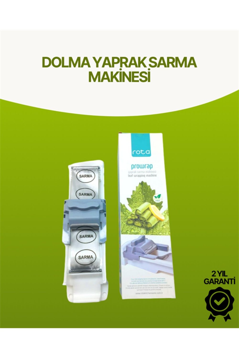 Pratik Yaprak Sarma Aleti – Zahmetsiz, Hızlı ve Eşit Boyda Sarmalar İçin İdeal Yardımcı