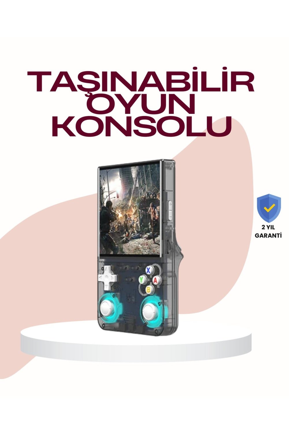 R36 Ultra 128GB Taşınabilir Oyun Konsolu – 4” IPS Ekran, 30.000+ Oyun, WiFi Destekli