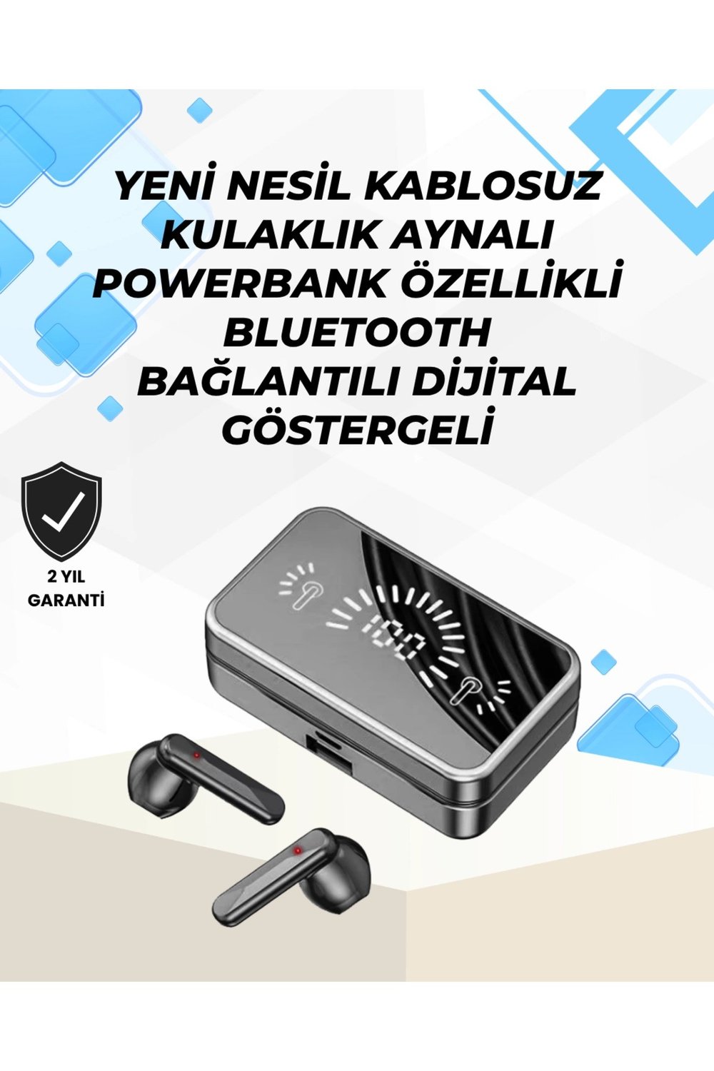 S20 Kablosuz Kulaklık – 360° Surround Stereo Ses Sistemi ile Derin Ses Deneyimi