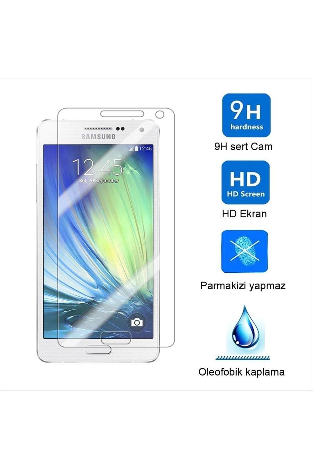 Samsung Galaxy J5 Kırılmaz Cam Ekran Koruyucu