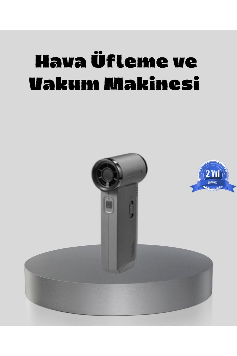 Şarjlı 130000 RPM Hava Üflemeli ve Vakumlu Araç Ev Temizlik Makinesi