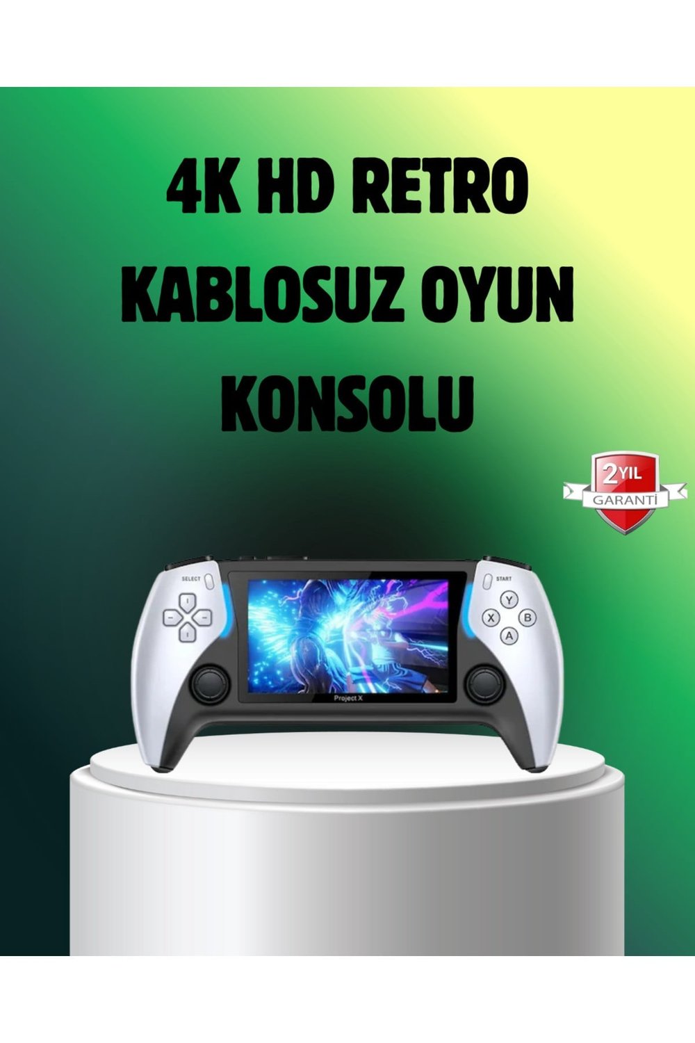 Şarjlı 4 Saat Oyun Süreli TV Bağlantılı Retro Oyun Konsolu