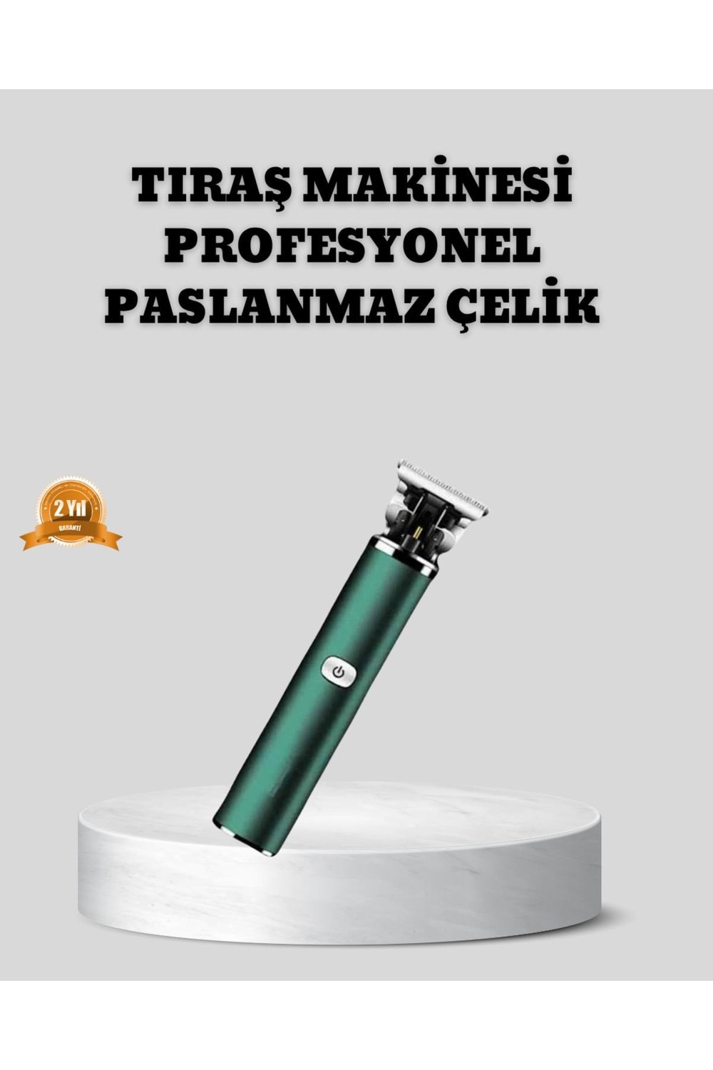 Şarjlı Erkek Tıraş Makinesi – 180 Dakika Pil Ömrü, 2.5 Saat Hızlı Şarj, USB ve Powerbank