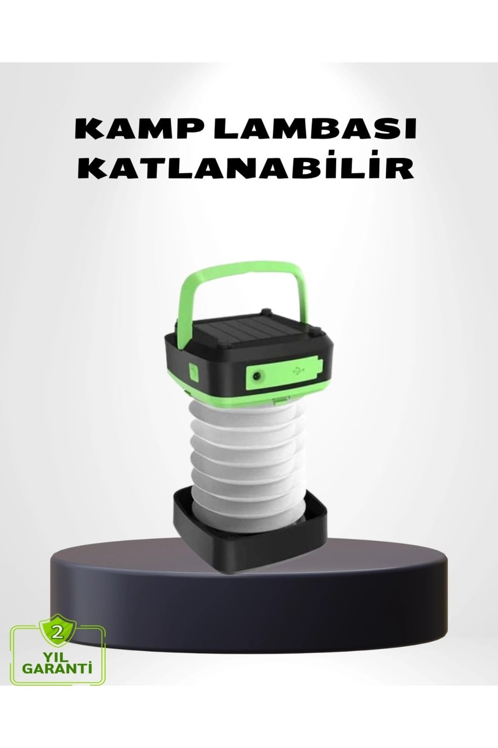 Şarjlı LED Lamba – Dokunmatik Sensörlü, 3 Kademeli Parlaklık