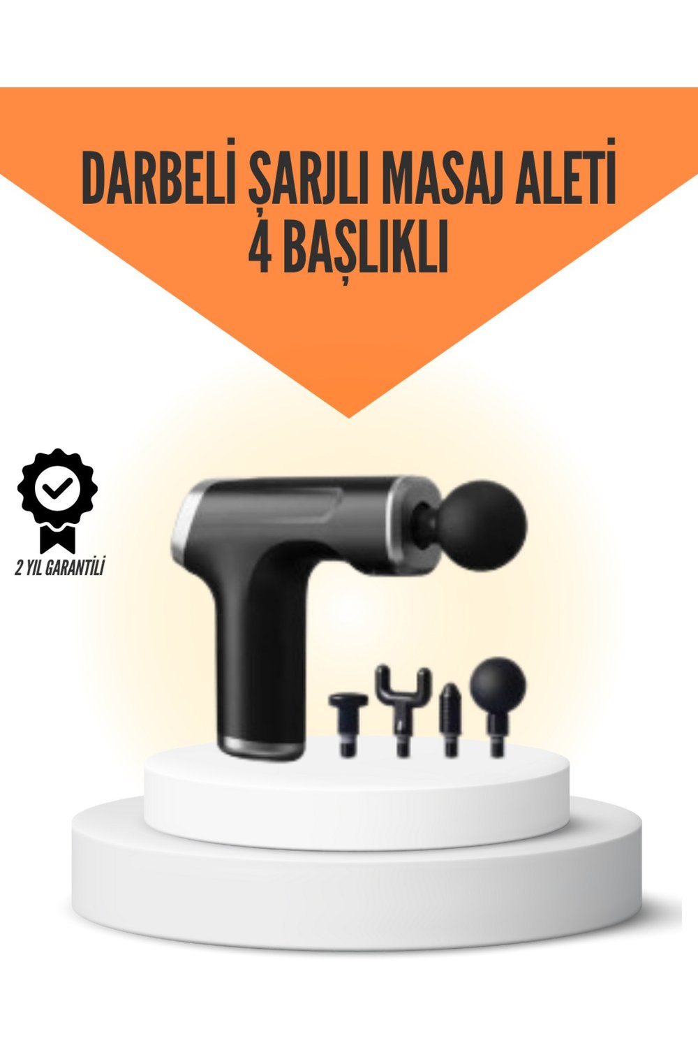 Sessiz Çalışan Taşınabilir Kas Masaj Aleti