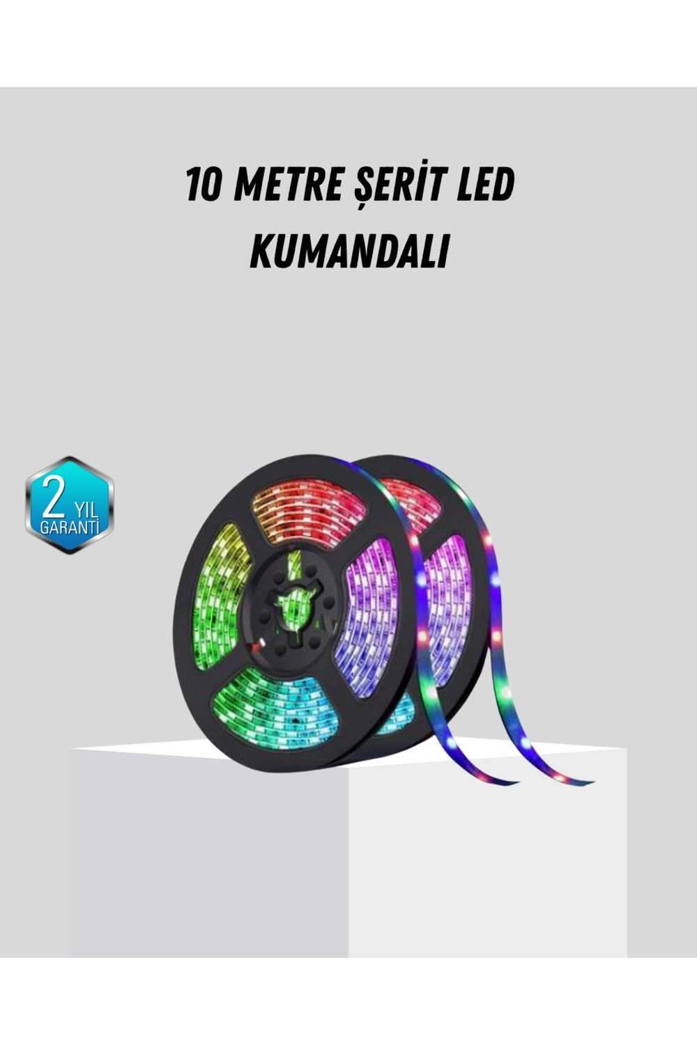 Smart Şerit LED Işık – Uzaktan Kumandalı, USB Girişli, Müzik Modlu