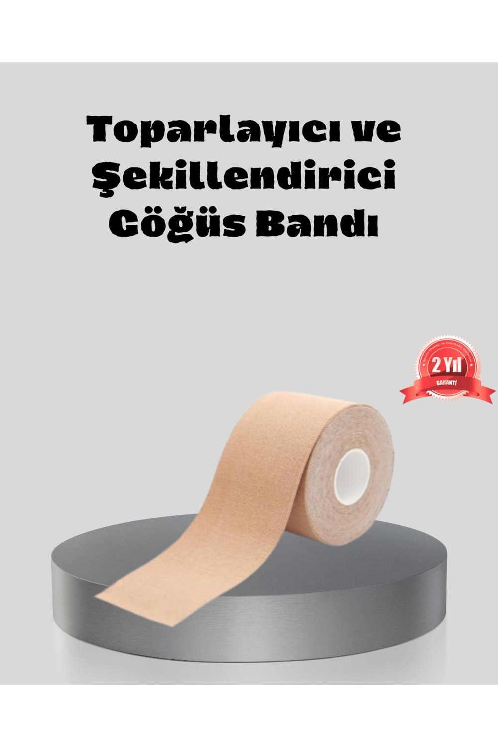 Suya Dayanıklı Görünmez Göğüs Bandı – Pamuklu ve Esnek Destek Bandı