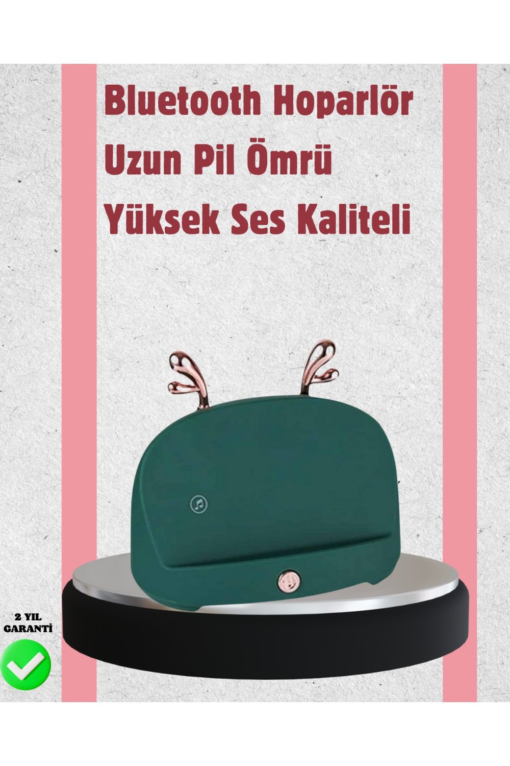 Taşınabilir Kablosuz Telefon Tutucu ve Bluetooth Hoparlör – Kompakt Tasarım, Üstün Ses