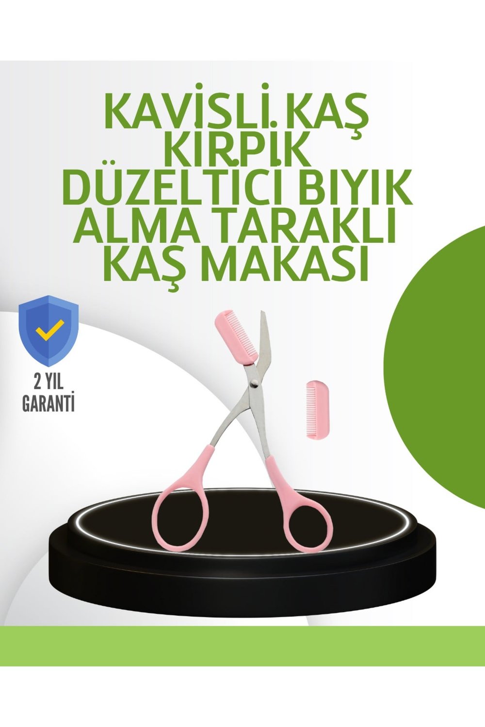 Taşınabilir Kaş ve Kirpik Düzenleme Makası – Ergonomik Tasarım
