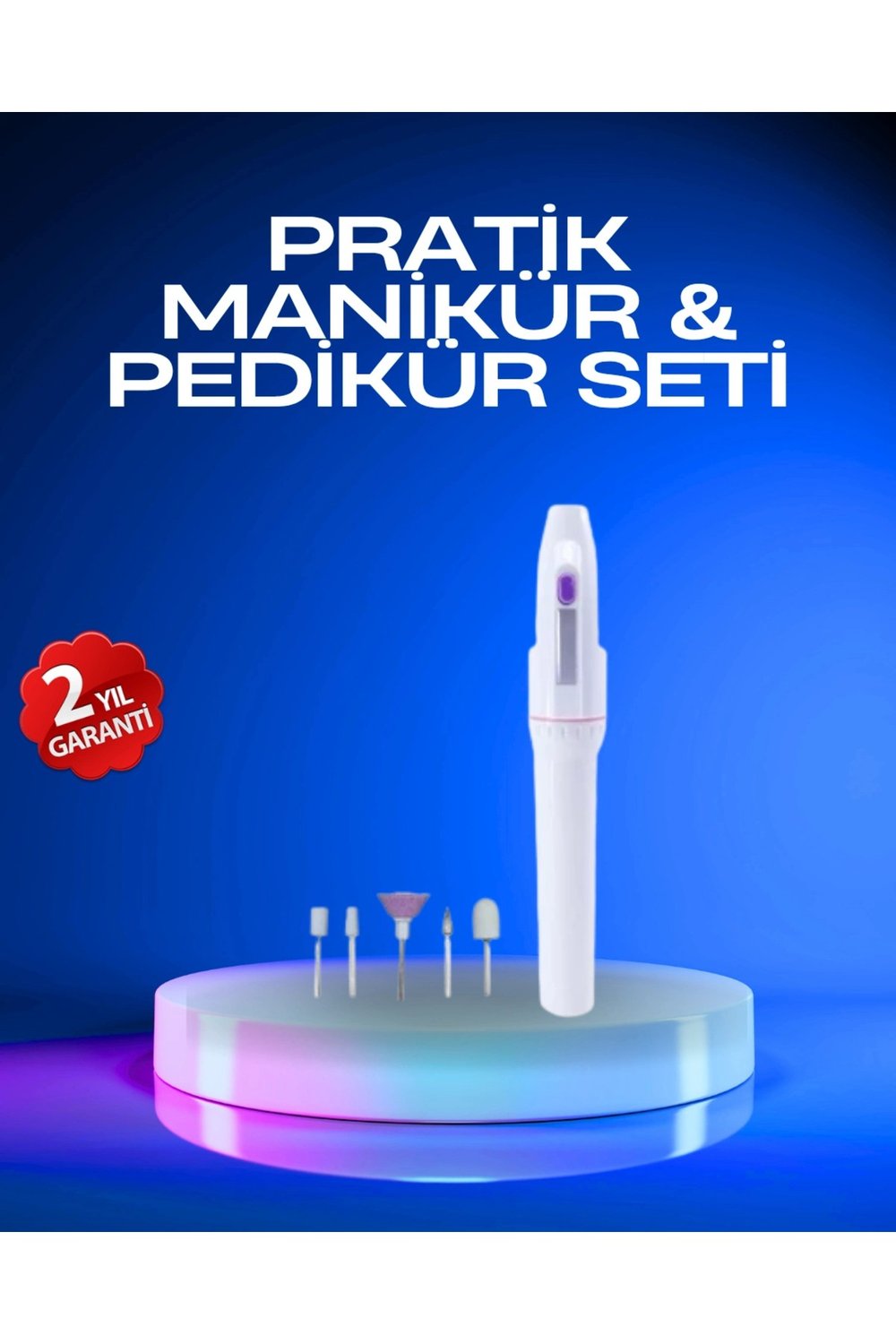 Taşınabilir Profesyonel Elektrikli Tırnak Matkap Seti – Sessiz, Güçlü ve Dayanıklı