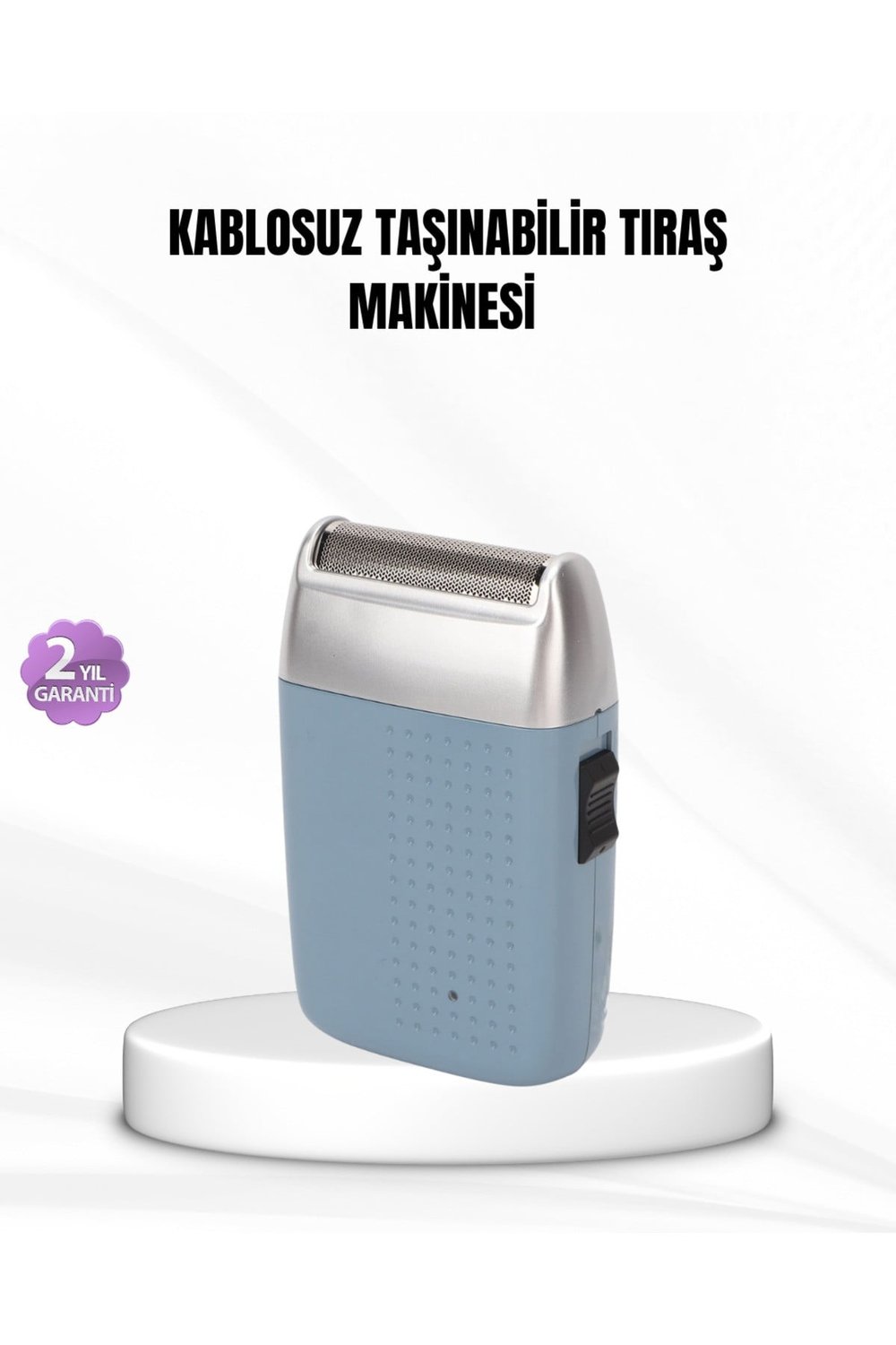 Taşınabilir Şarjlı Tıraş Makinesi – Kuru Kullanım, Özel Sakal Başlıkları