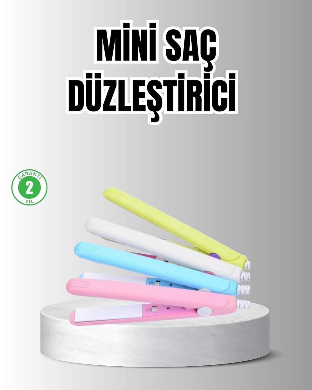 Taşınabilir Seramik Kaplama Mini Saç Düzleştirici – Seyahat ve Günlük Kullanım İçin İde