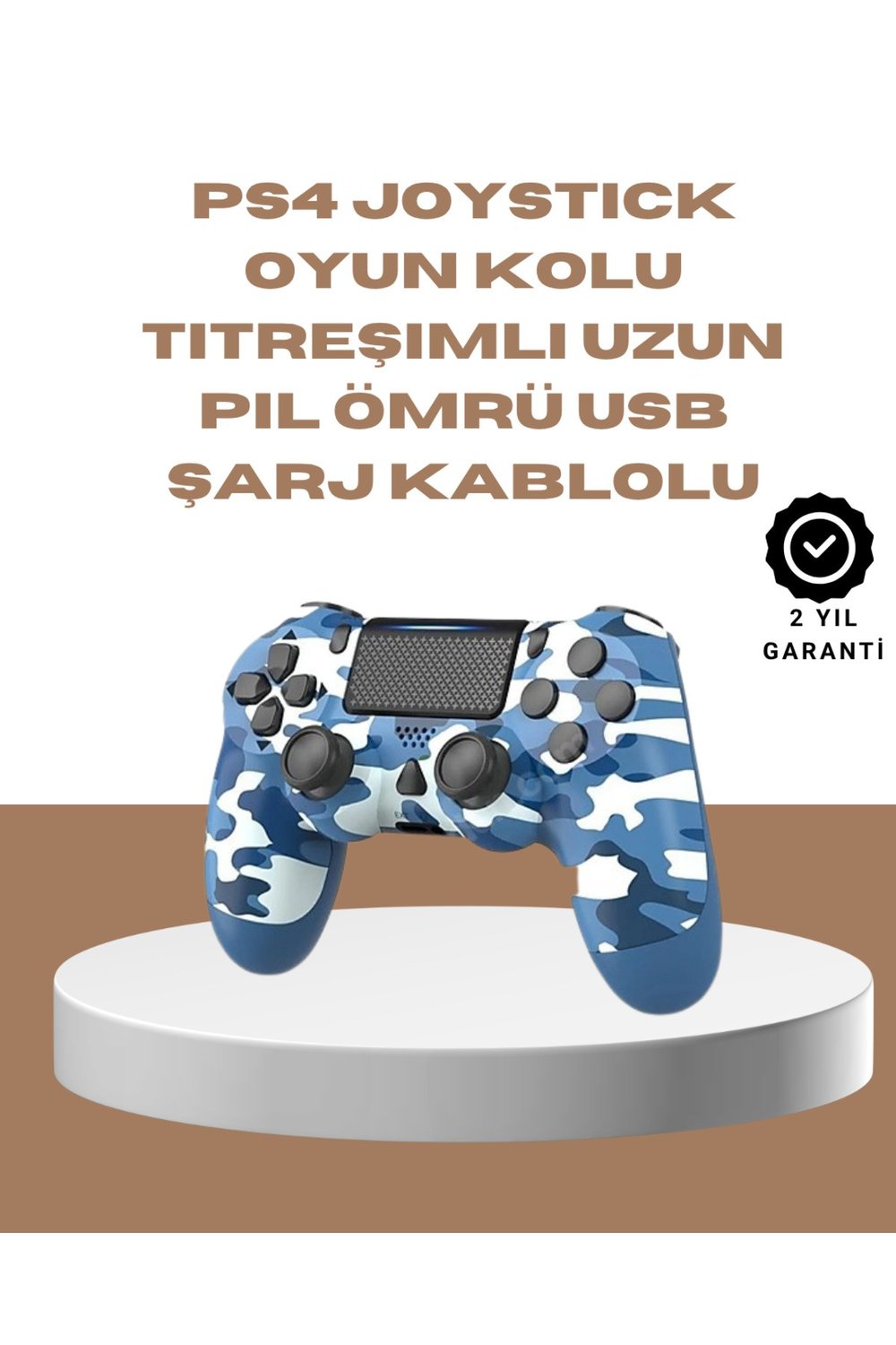 Titreşim Motorlu Oyun Kolu – Gerçekçi Geri Bildirim ve Etkileşim