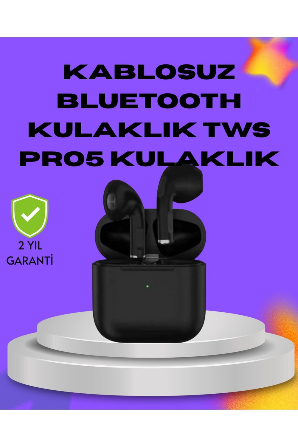 TWS Pro 5 – 3D HD Ses Kalitesi ve Gelişmiş Ses Yalıtımı