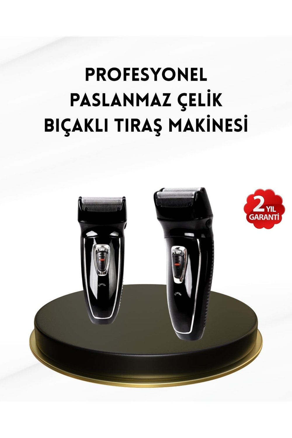 Uzun Pil Ömürlü Şarjlı Tıraş Makinesi – Hızlı Şarj, Ergonomik Tasarım, Çok Yönlü Kul