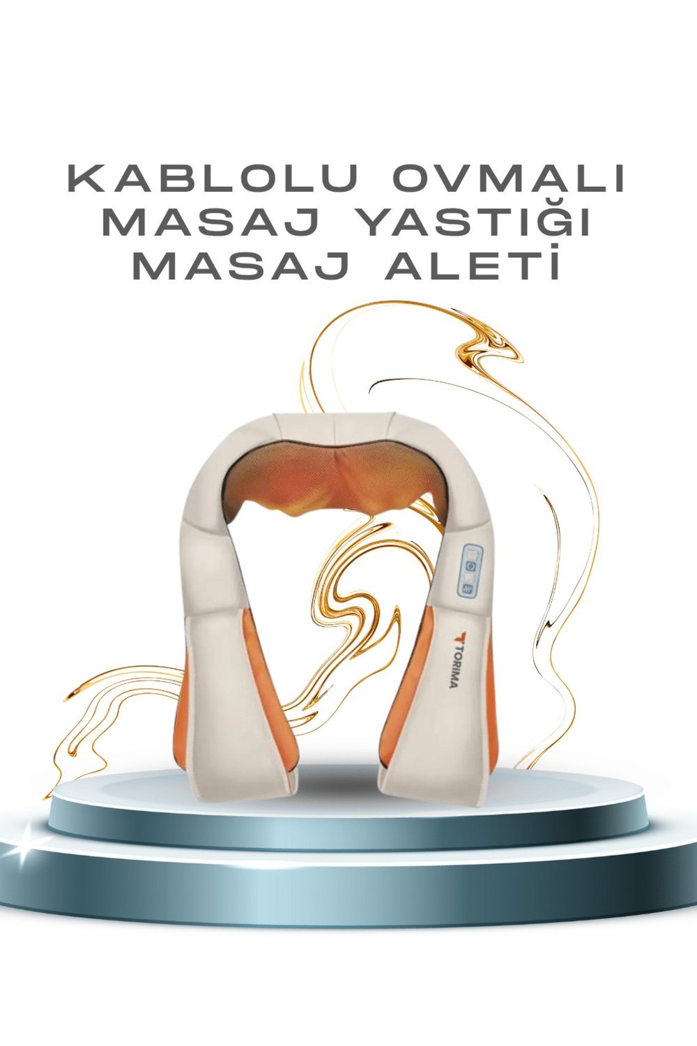 Vücut Masaj Aleti – Ergonomik Tasarım, Güçlü Ovmalı Masaj Teknolojisi