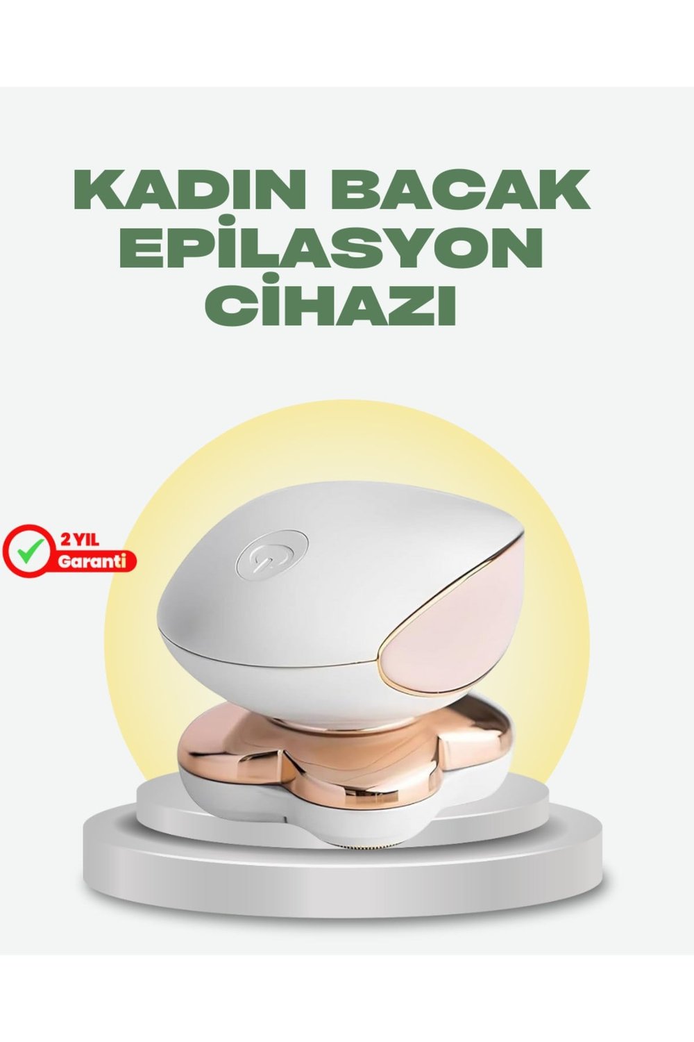 Vücut Tüy Temizleme Cihazı Ağrısız Tıraş Dört Kesici Başlık