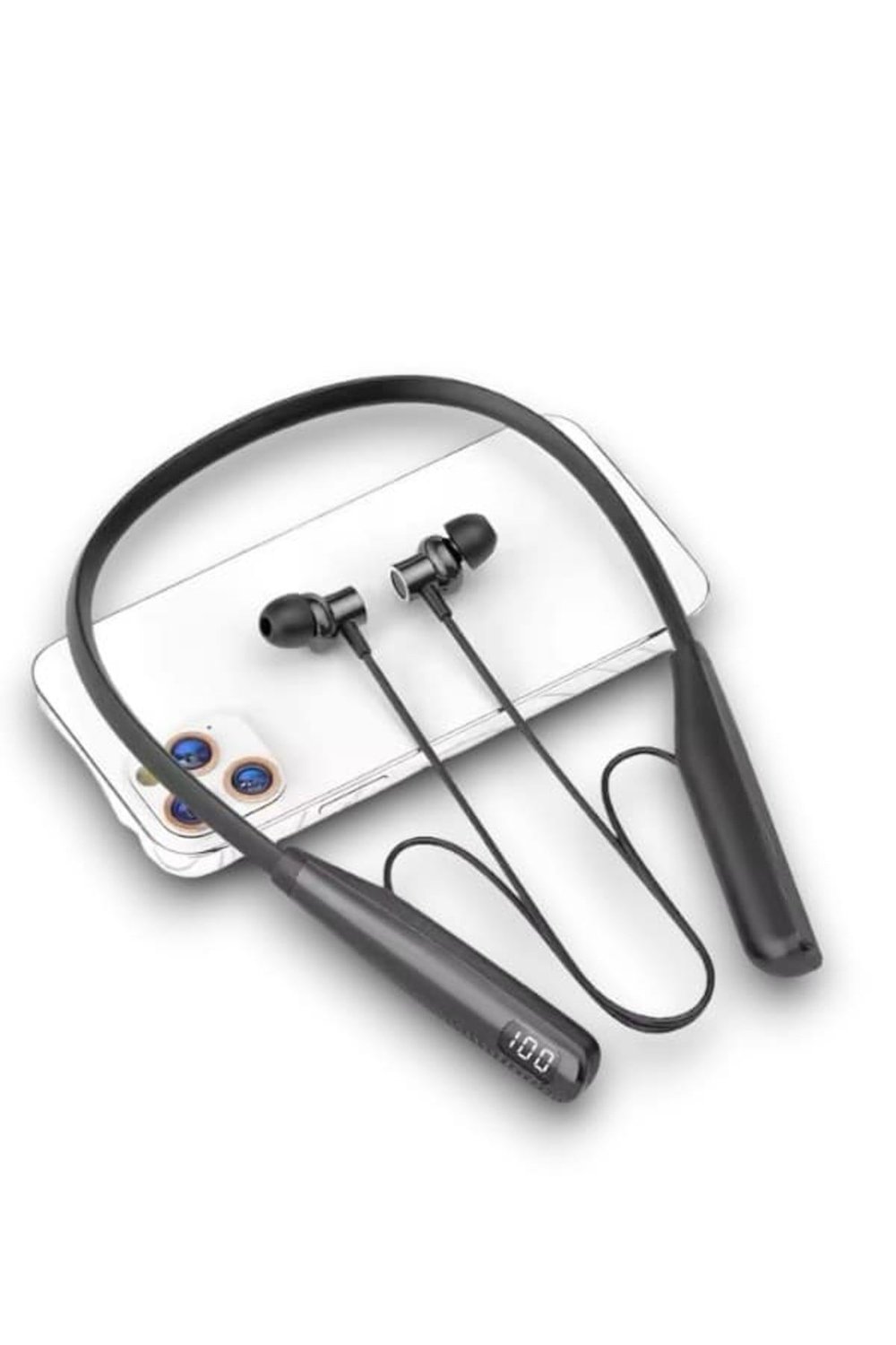 Y12 KABLOLU KULAKİÇİ SİLİKONLU BLUETOOTH KULAKLIK