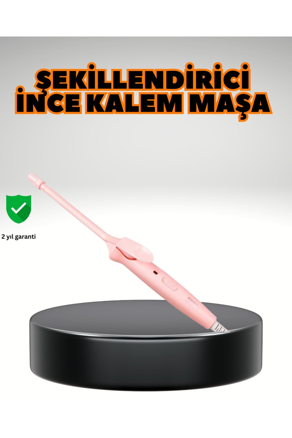 Yanma Önleyici Uçlu Profesyonel Saç Bukle Maşası