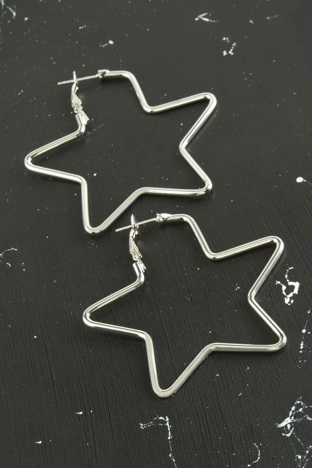 Yıldız Trend Küpe 5,5 cm