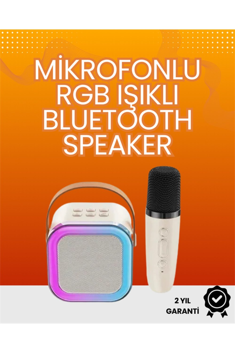 Yüksek Performanslı Kablosuz Karaoke Hoparlör