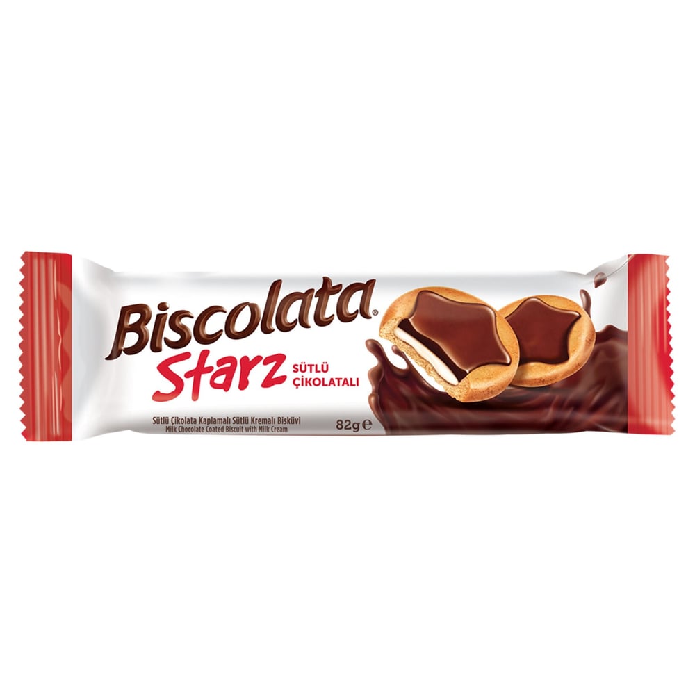 BİSCOLATA STARZ SÜTLÜ 84GR*24
