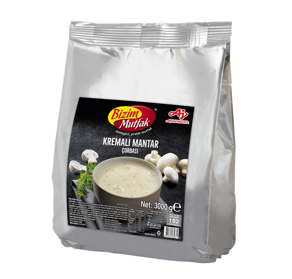 BİZİM KREMALI MANTAR ÇORBASI 3 KG
