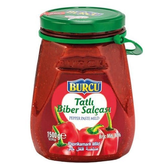 BURCU BİBER SALÇASI TATLI 1500GR