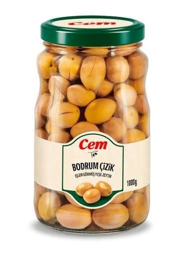 CEM YEŞİL  ZEYTİN BODRUM ÇİZİK 1000GR*6