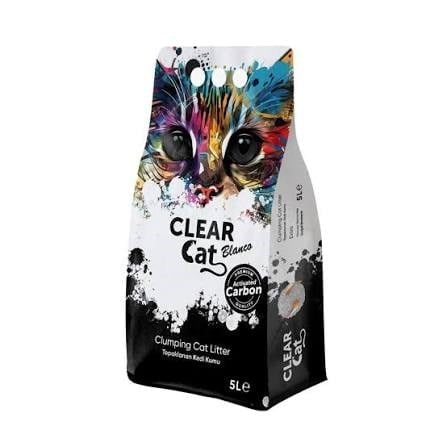 CLEAR CAT AKTİF KARBON KEDİ KUMU
