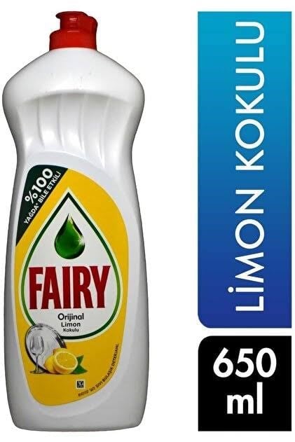 FAİRY BULAŞIK DETERJANI 650 ML LİMON