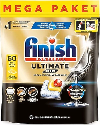 FİNİSH ULTİMATE PLUS TABLET 60LI