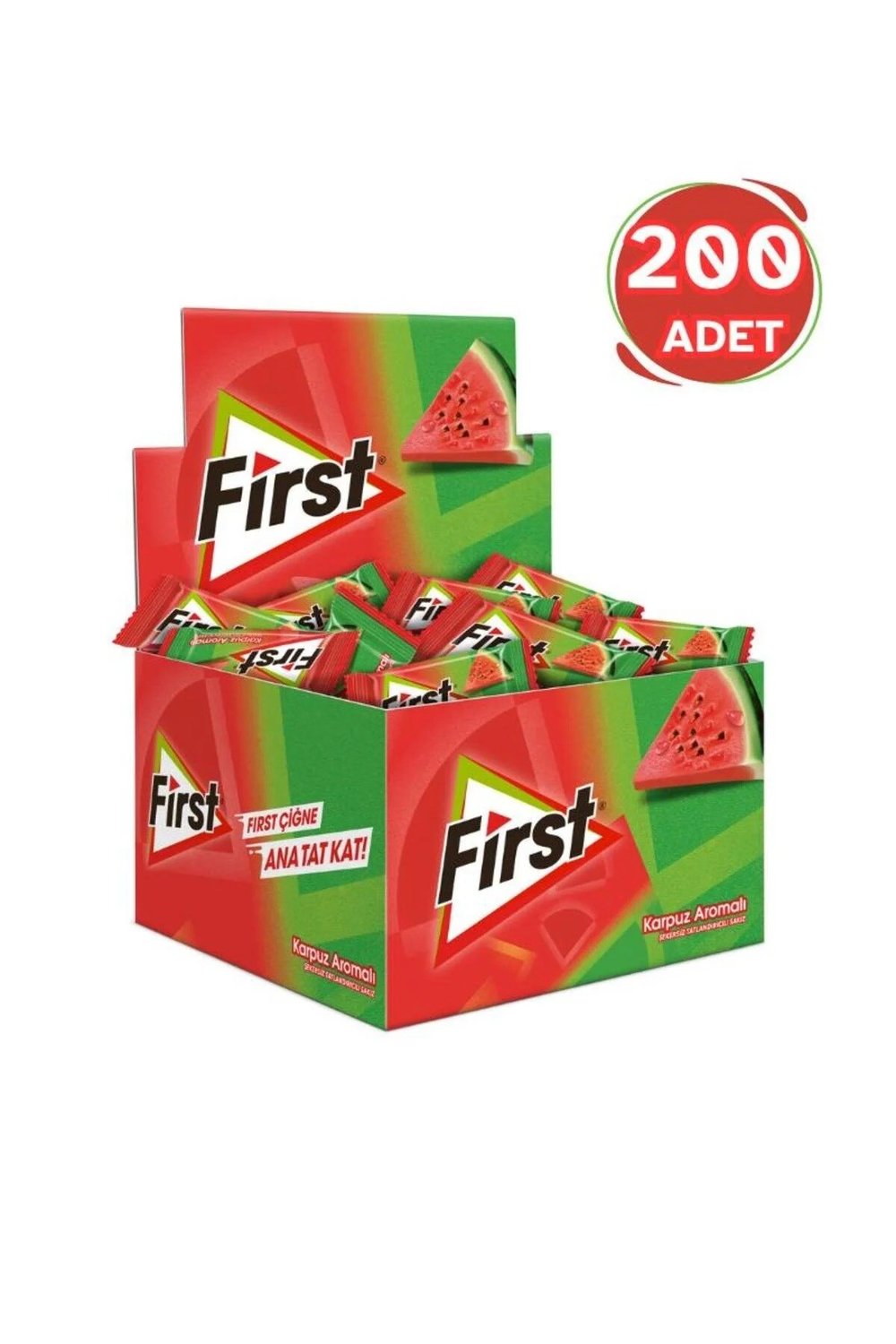 FİRST TEKLİ SAKIZ 200LÜ 1,7GR KARPUZ