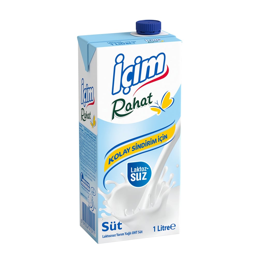 İÇİM SÜT LAKTOZSUZ 1LT*12