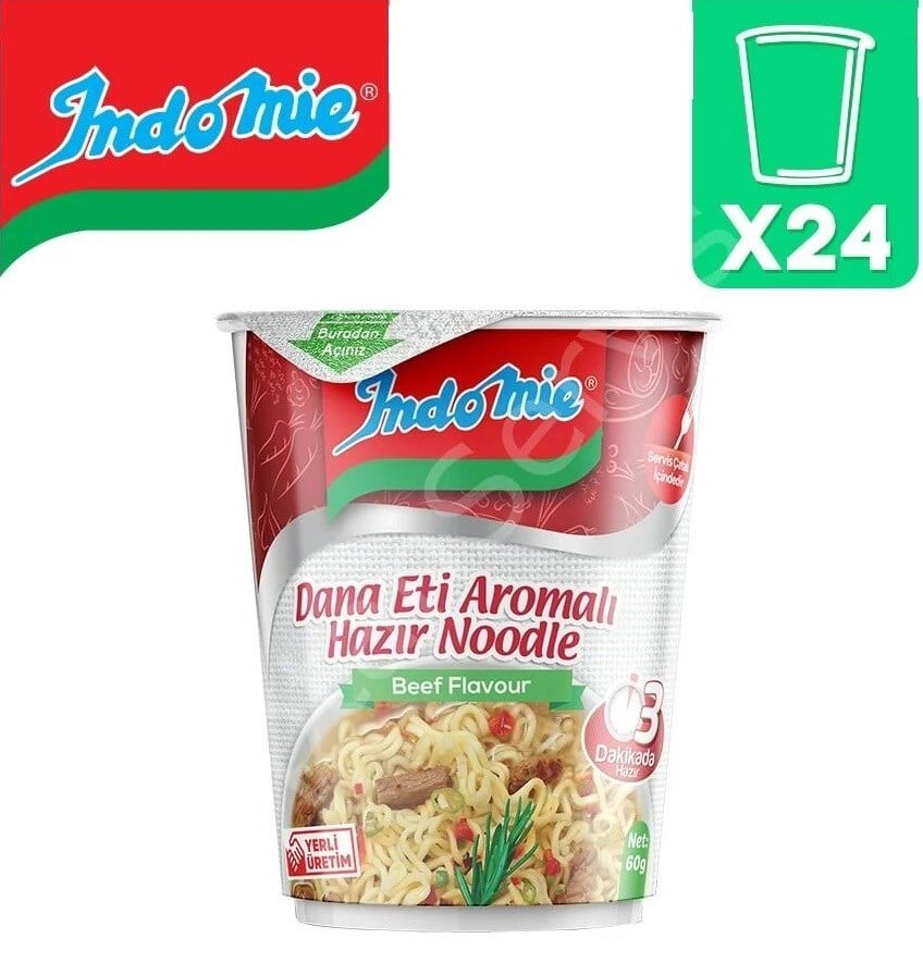 İNDOMİE BARDAK DANA ETLİ*24*80