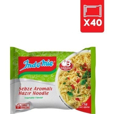 İNDOMİE MAKARNA SEBZELİ *40*96