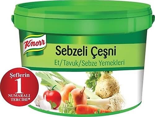 KNOR SEBZELİ ÇEŞNİ 6,5KG