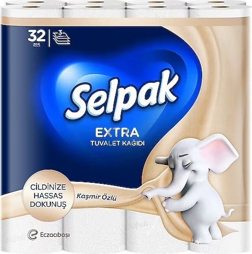 SELPAK TUVALET KAĞIDI EKSTRA 32Lİ*3