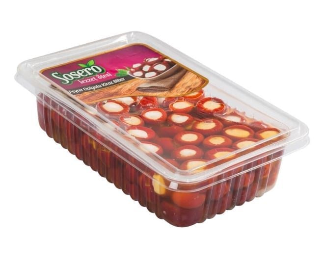 SOSERO PEYNİR DOLGULU KİRAZ BİBER 2KG