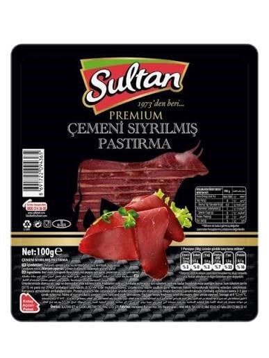 SULTAN PASTIRMA 100GR