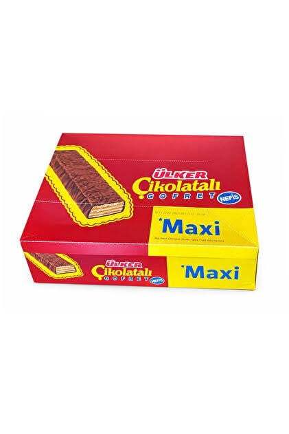 ÜLKER ÇİKOLATALI GOFRET MAXİ 47GR.*24*6