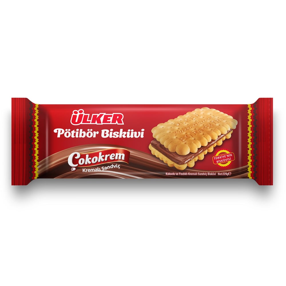 ÜLKER ÇOKOKREM SANDVİÇ 229GR*12