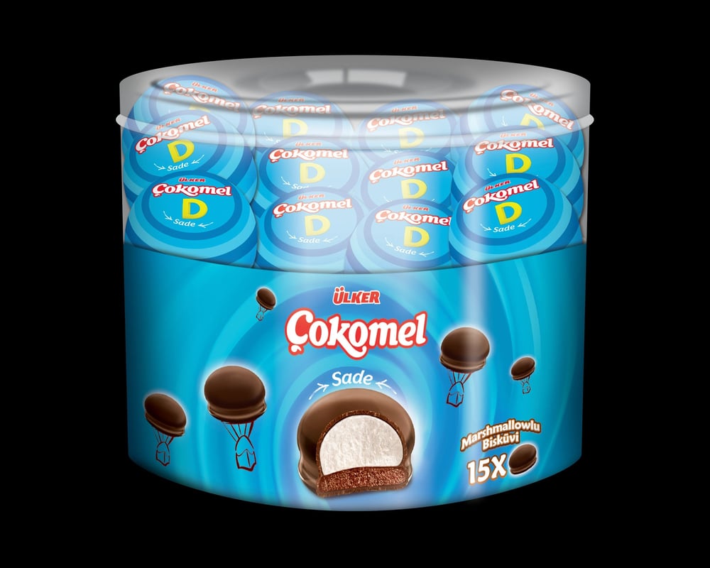 ÜLKER ÇOKOMEL MARSH SADE 15*12GR*6