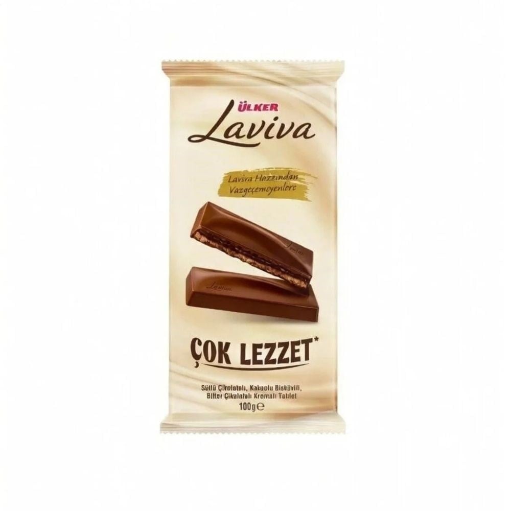 ÜLKER LAVİVA MID TABLET 100GR*6