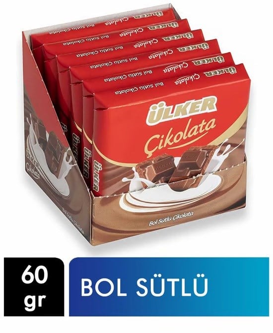 ÜLKER SÜTLÜ KARE *6