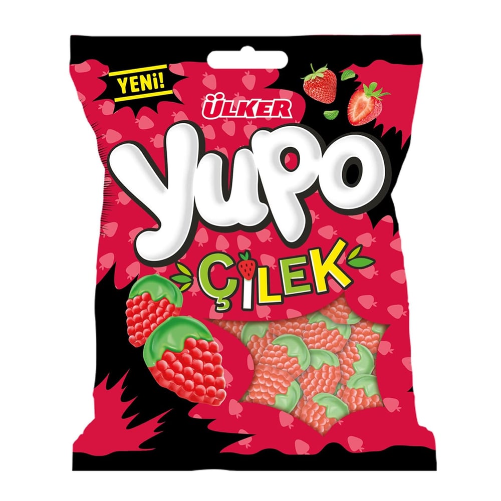 ÜLKER YUPO EĞLENJELİ ÇİLEK 80GR